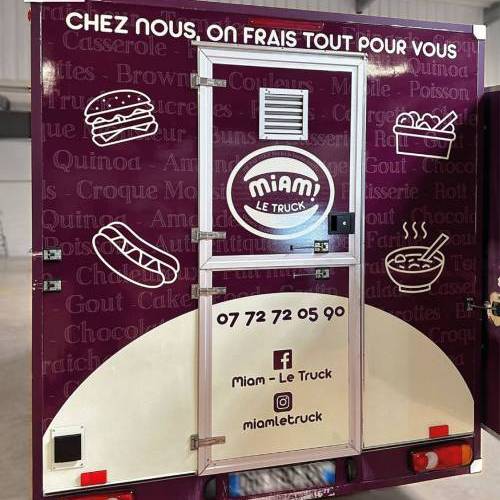  Total covering food truck Miam