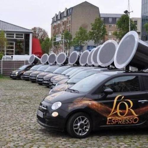 Covering fiat 500 campagne publicitaire Covering fiat 500 campagne publicitaire