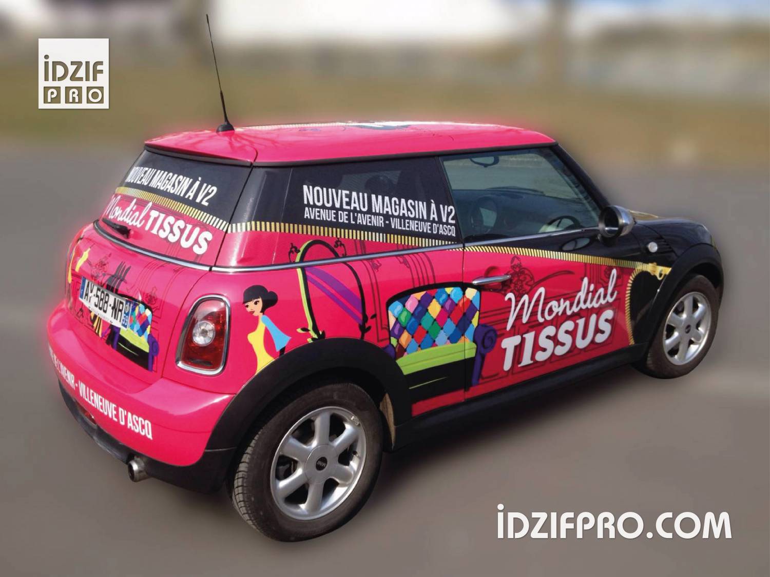 Total covering sur mini cooper Total covering sur mini cooper