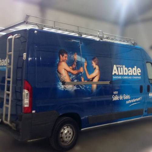 Publicite sur flotte de camions Publicite sur flotte de camions