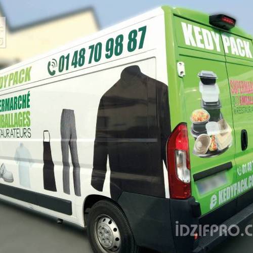  FLOCAGE PUBLICITE VEHICULE