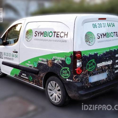 Publicite sur camionnette Publicite sur camionnette