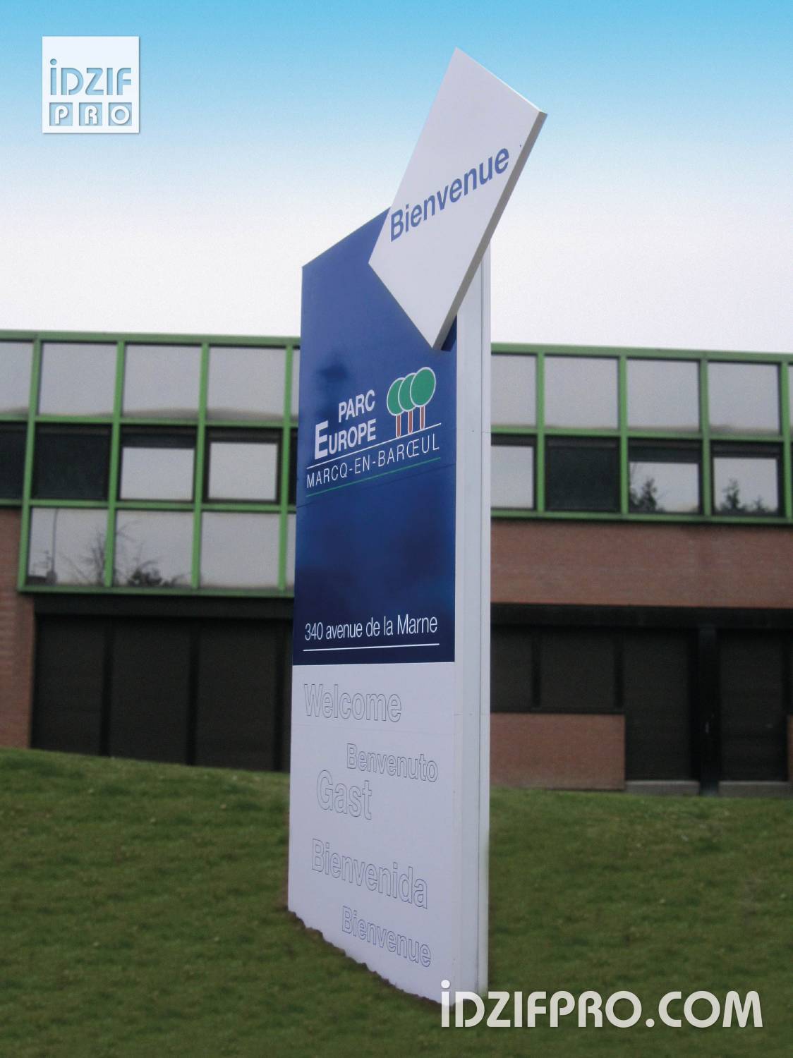 totem exterieur entreprise 1 totem exterieur entreprise 1