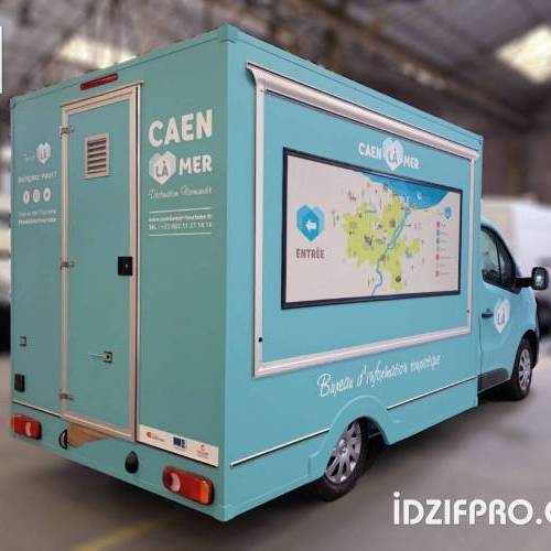 Covering truck Covering truck