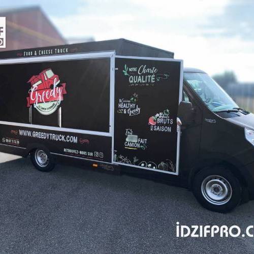  adhesif ardoise foodtruck