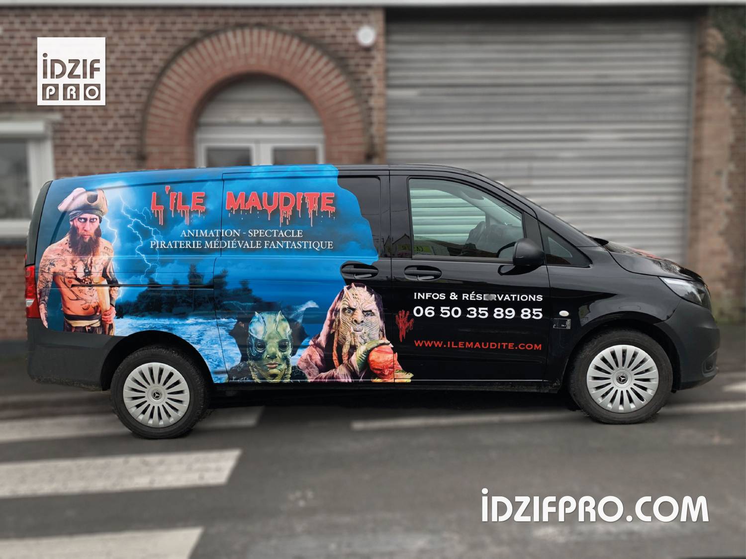  Marquage publicitaire vehicule vito