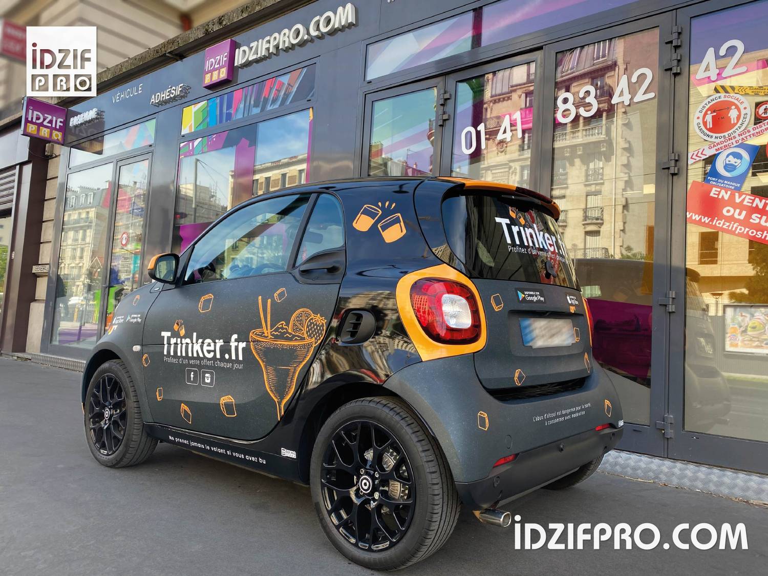 Total covering smart fortwo Total covering smart fortwo
