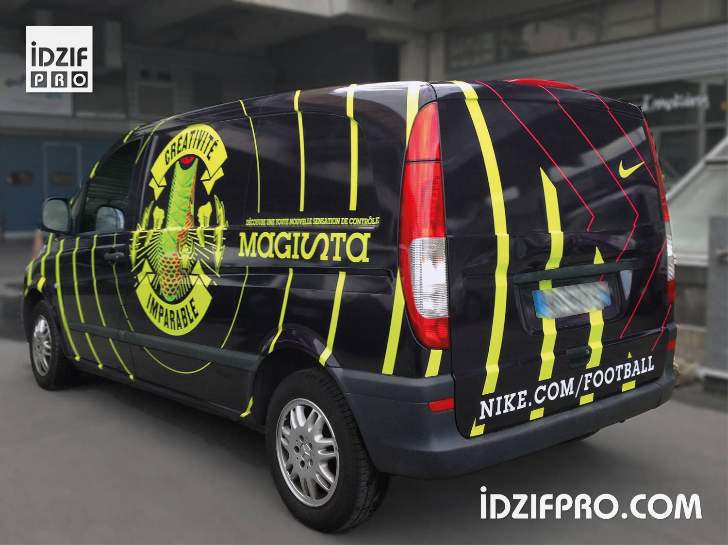 Total covering sur vehicule entreprise Total covering sur vehicule entreprise