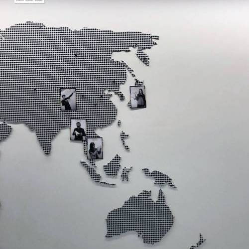 Mappemonde murale aimantee Mappemonde murale aimantee