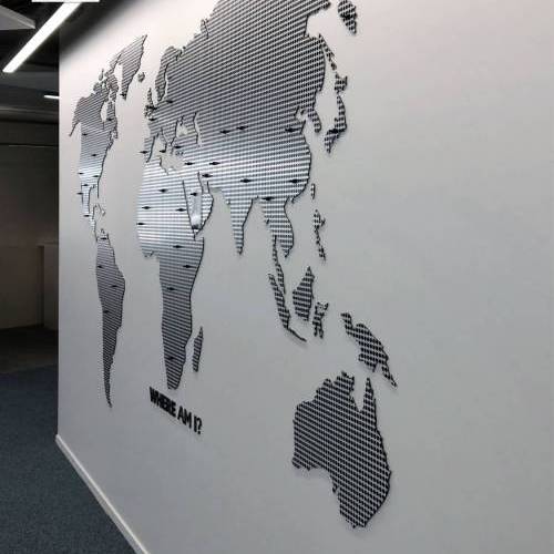  mappemonde murale