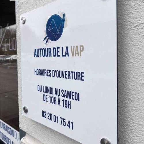  Plaque signaletique alucobon