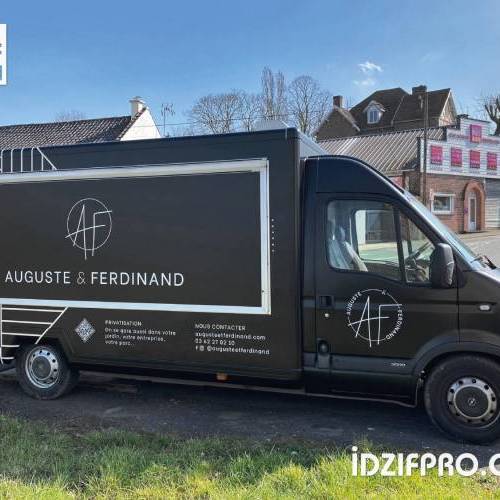 Lettrage adhesif food tuck Lettrage adhesif food tuck