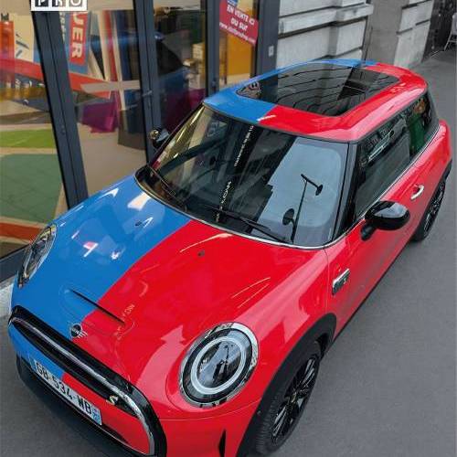  total covering bi couleur mini cooper