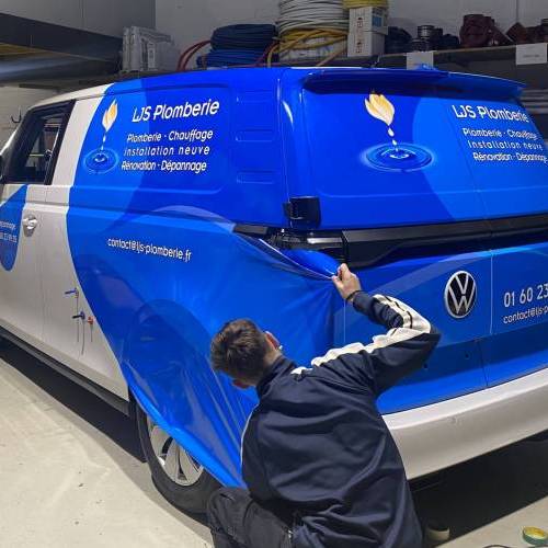  Pose covering sur id buzz volkswagen