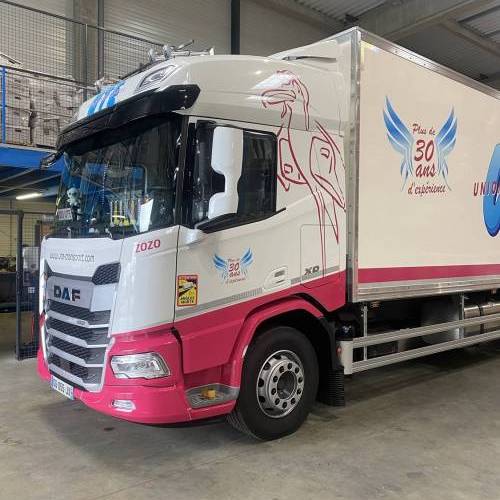  covering tracteur DAF