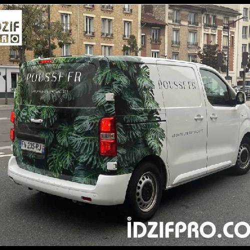 Covering Ford transit fleuriste Covering Ford transit fleuriste