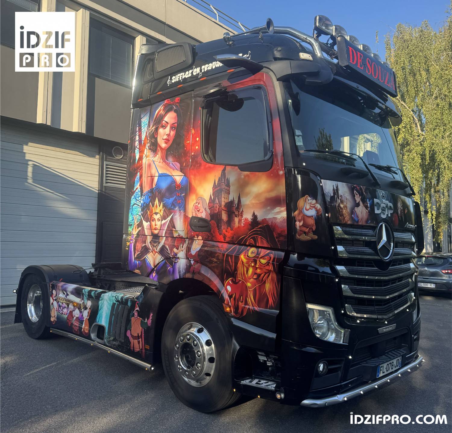  TOTAL COVERING MERCEDES BENZ ACTROS