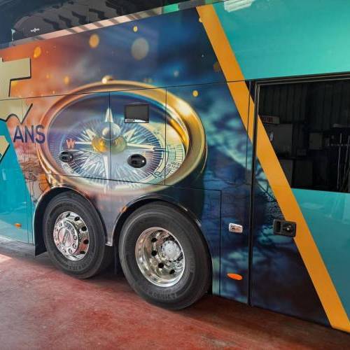 Covering sur autocar Van Hool TDX27 Astromega