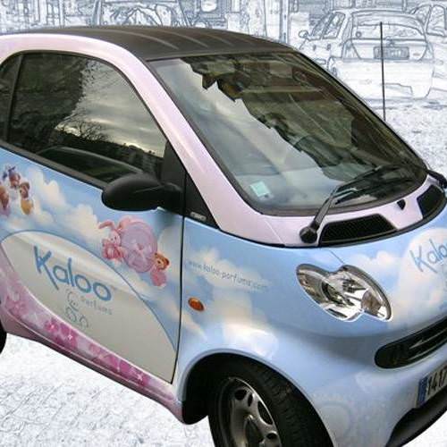 Total covering sur voiture Smart pour Kaloo