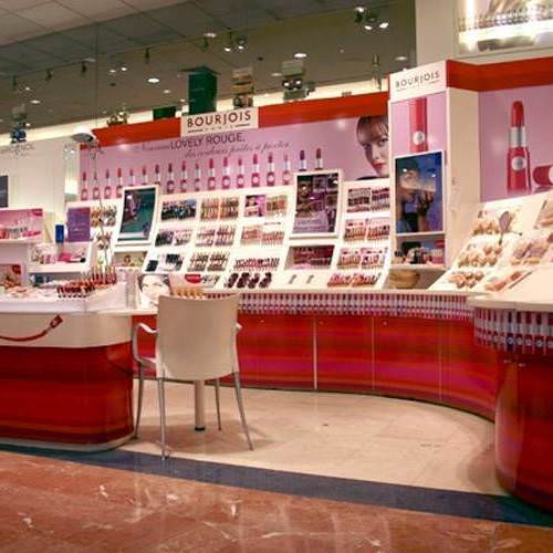 Impression numérique pour stand Bourjois