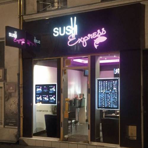 Enseigne lumineuse pour restaurant Paris