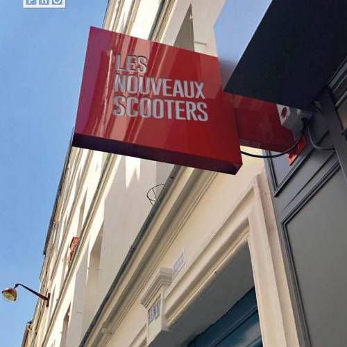 Enseigne drapeau led Enseigne drapeau led