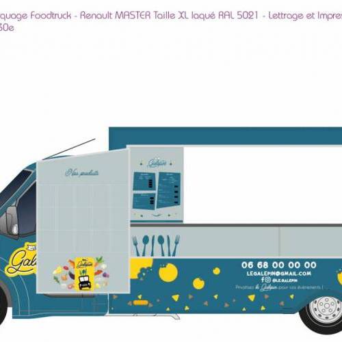 Création graphique pour Food Truck