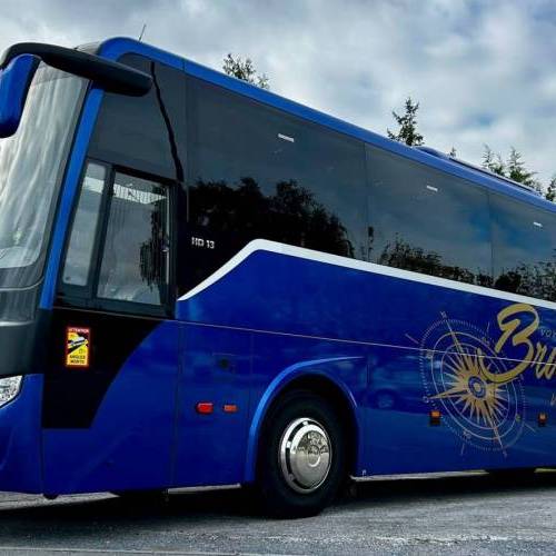 Marquage adhésif sur autocar