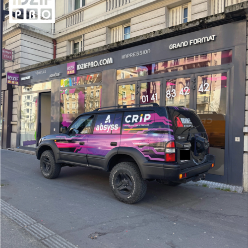 Total covering sur 4x4 Toyota Land Cruiser KZJ90