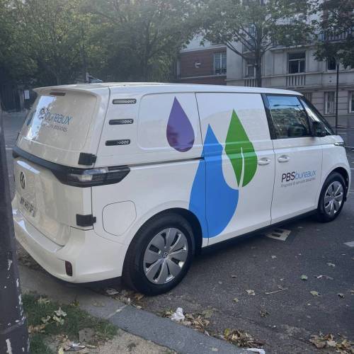 Marquage adhésif sur iD Buzz et Super 5 électrique