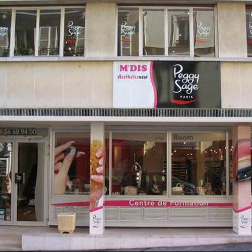 Enseigne de magasin Peggy Sage